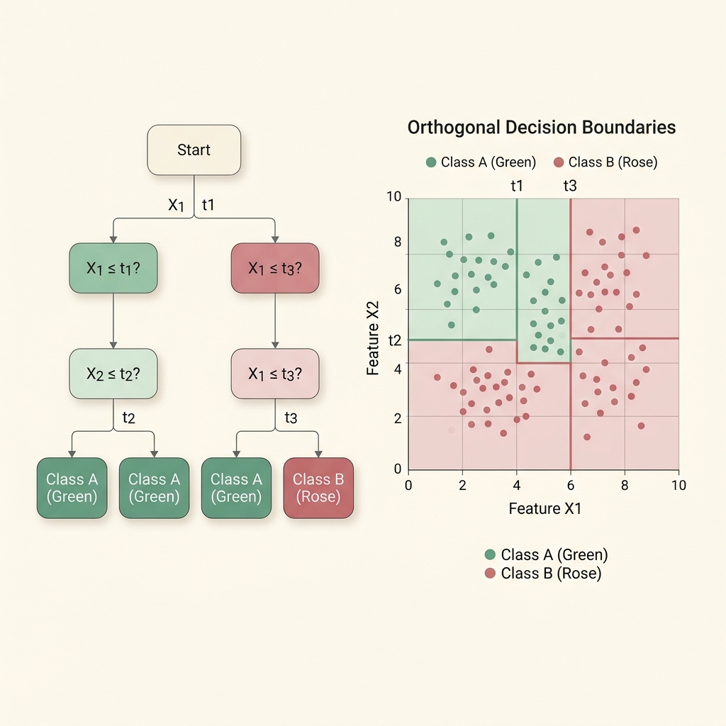 Decision Tree Classifier on Three Datasets