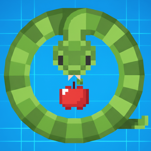 Minimalist Snake Mobile Game